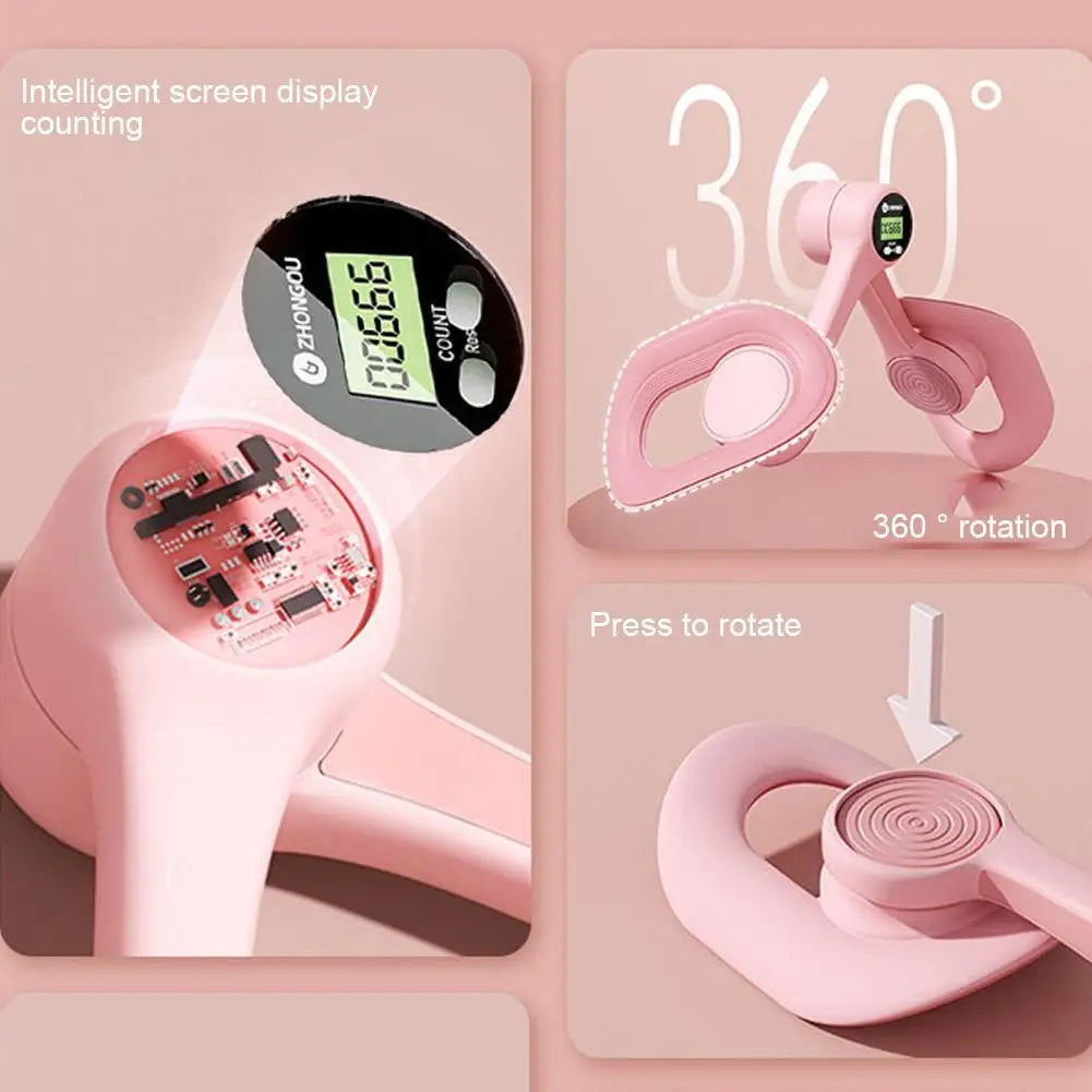 Thigh Toner & Kegel Trainer - Pelvic Floor Exerciser with GD Lock for Inner Thigh & Leg Slimming